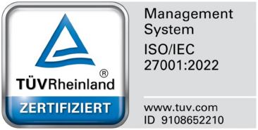 MCS GmbH ist ISO27001 zertifiziert