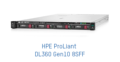 HPE ProLiant DL360 Gen10 8SFF