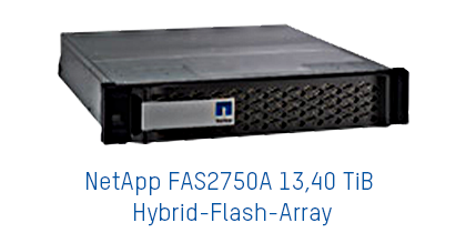 NetApp FAS2750A Hybrid-Flash-Array